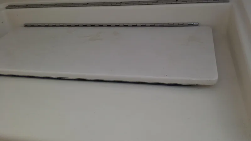 Slide: The Image of Built-in Bait Tank behind Passengers Seat - 23