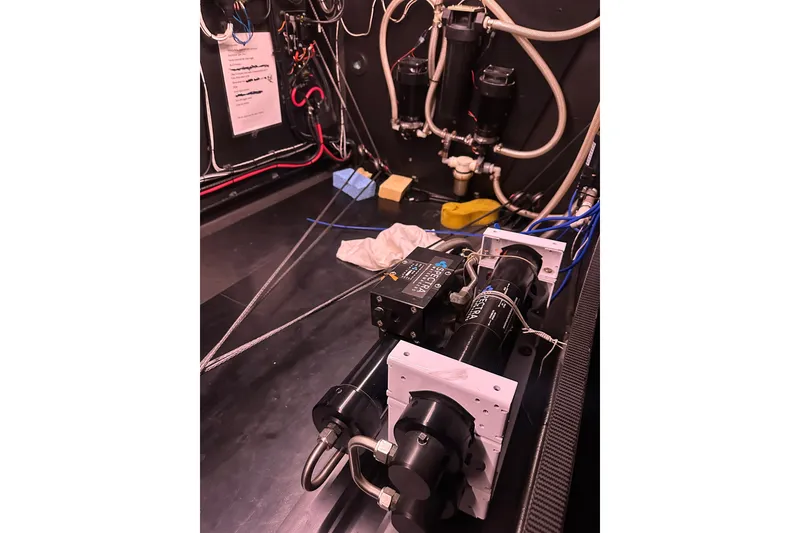 Slide: The Image of Industrial equipment with cables and components, Botin 56 model, 2018. - 35