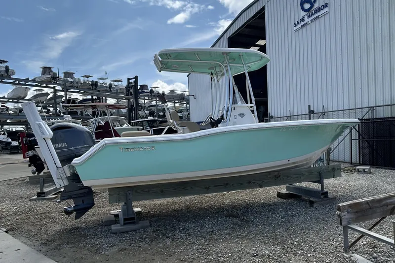 The Image of 2016 Tidewater 210 LXF boat on display at Safe Harbor storage facility. - 0