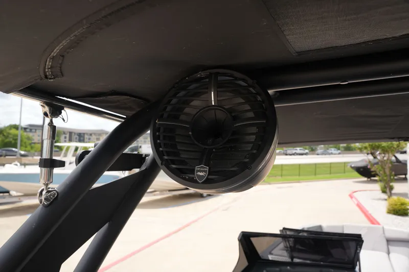 Slide: The Image of Speaker on ATX 24 Type-S boat, year 2021. - 24