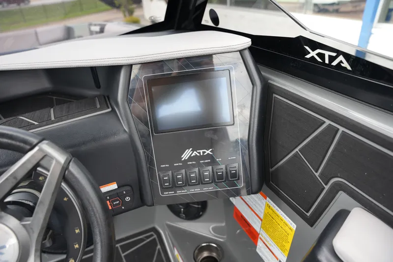 Slide: The Image of Dashboard of ATX 24 Type-S boat, year 2021. - 37