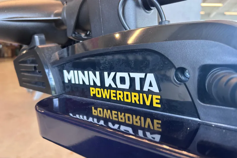 Slide: The Image of Minn Kota PowerDrive motor on 2026 Tracker Pro Guide V-175 WT boat. - 15