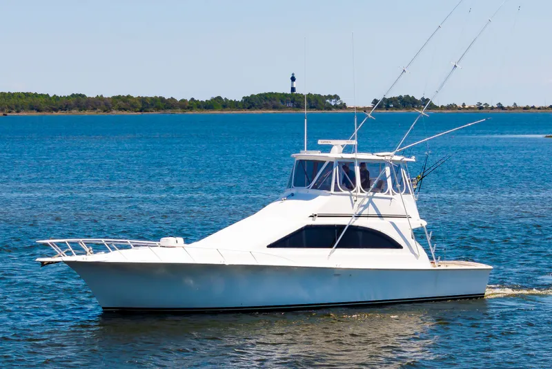 Slide: The Image of Ocean 48 SuperSport 2000 yacht cruising on calm waters. - 2