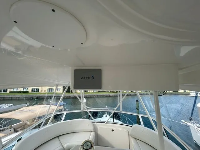 Slide: The Image of Interior view of a 2003 Silverton 42 Convertible yacht. - 23