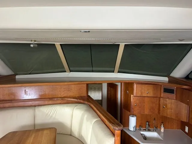 Slide: The Image of Interior of a 2003 Silverton 42 Convertible yacht. - 31