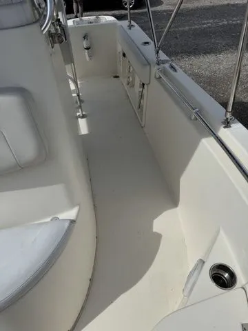 Slide: The Image of Interior view of a 2015 Cobia 201 Center Console boat. - 11