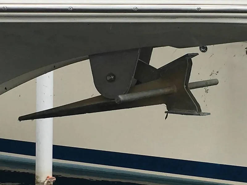 Slide: The Image of Anchor of a 2004 Cruisers Yachts 3372 Express boat. - 12