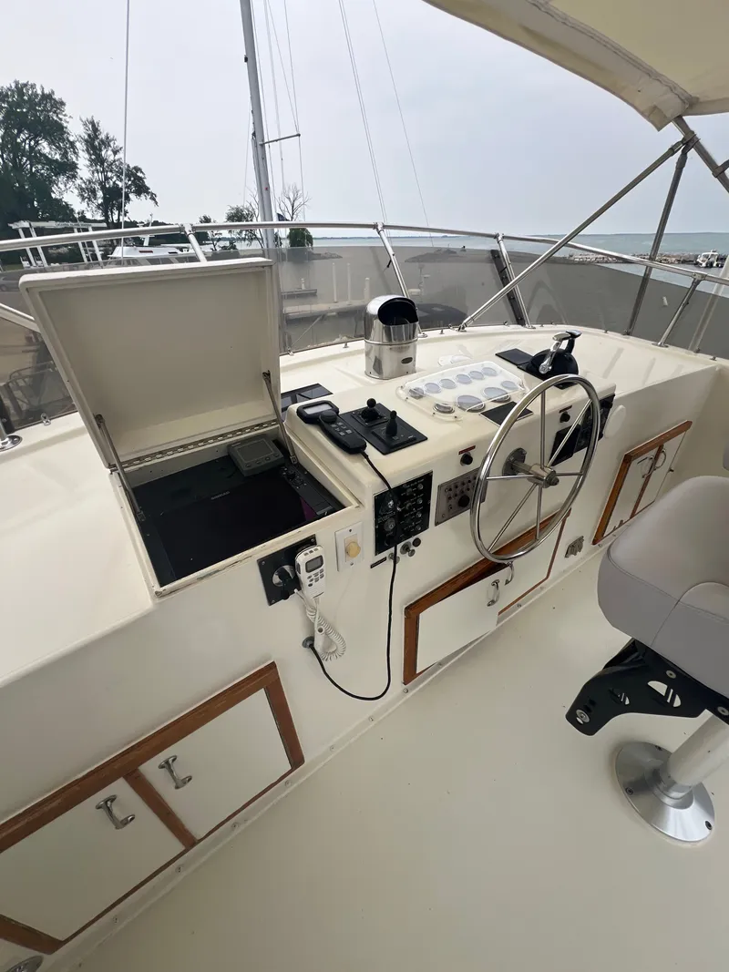 Slide: The Image of Flybridge helm - 29