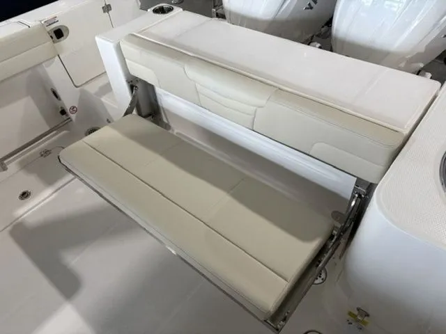 Slide: The Image of 2026 Robalo R257 Dual Console with foldable seat. - 11
