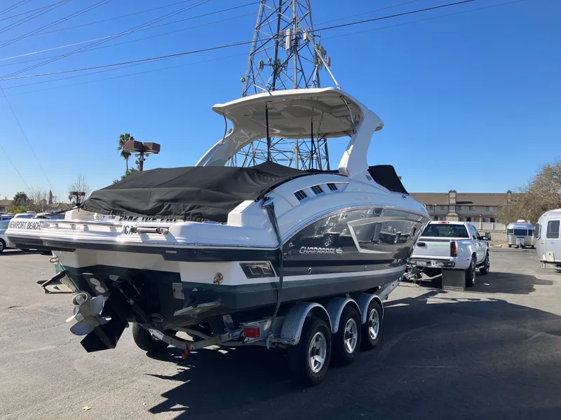 Slide: The Image of 2017 Chaparral 307 SSX boat on trailer, ready for transport. - 21