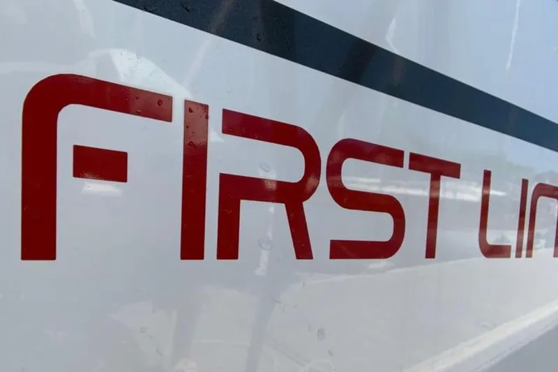 Slide: The Image of "First Line" text on Beneteau Oceanis 46.1 yacht, 2020 model. - 15