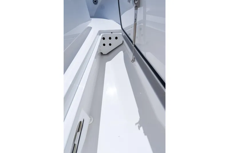 Slide: The Image of 2027 Valhalla Boatworks V-29 Hybrid interior detail, showcasing sleek design and craftsmanship. - 25