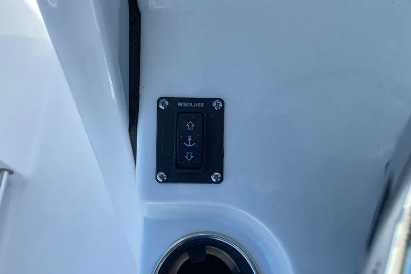 Slide: The Image of Windlass control panel on 2026 Sportsman Heritage 231 Center Console boat. - 20