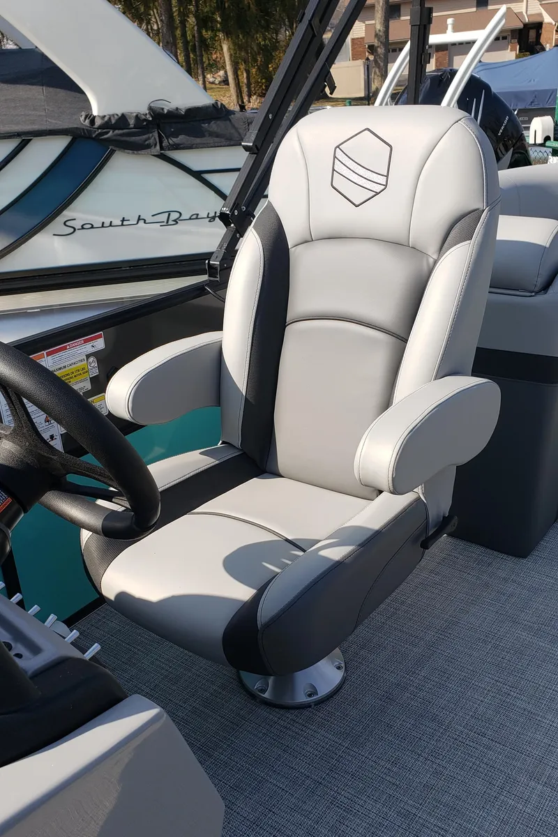 Slide: The Image of Luxurious seat in South Bay S224RS25 boat, 2023 model. - 6