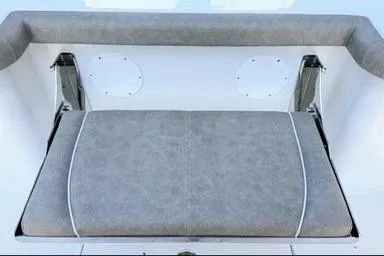 Slide: The Image of 2026 Sea Hunt Gamefish 27 Forward Seating with cushioned bench and sleek design. - 7