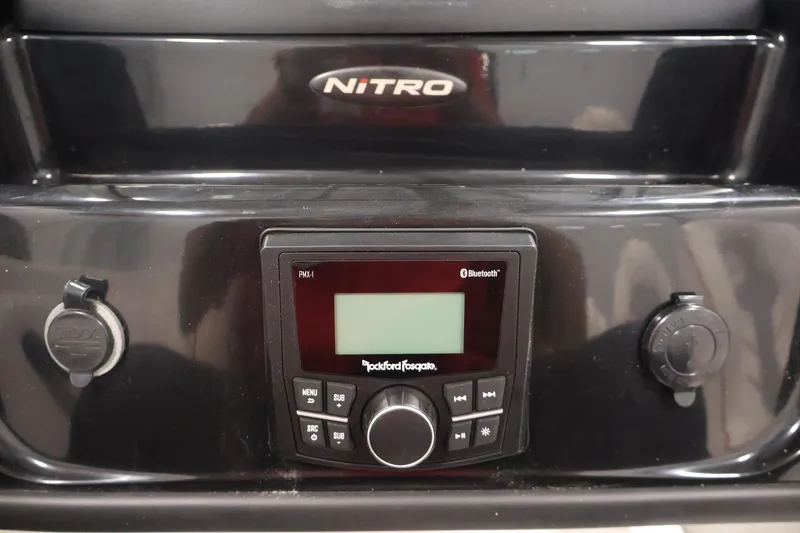 Slide: The Image of Dashboard of a 2019 Nitro Z19 Sport with Rockford Fosgate audio system. - 33