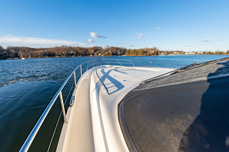 Slide: The Image of 2006 Princess 75 Motor Yacht on calm waters. - 14