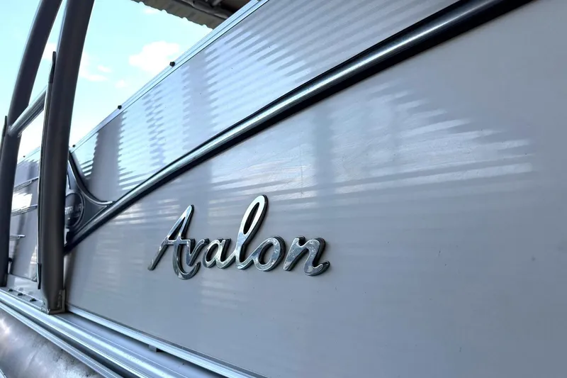 Slide: The Image of 2017 Avalon Catalina Platinum 2585 boat with logo detail. - 47