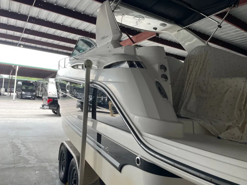 Slide: The Image of 2010 Monterey 280 Sport Cruiser in covered storage area. - 10