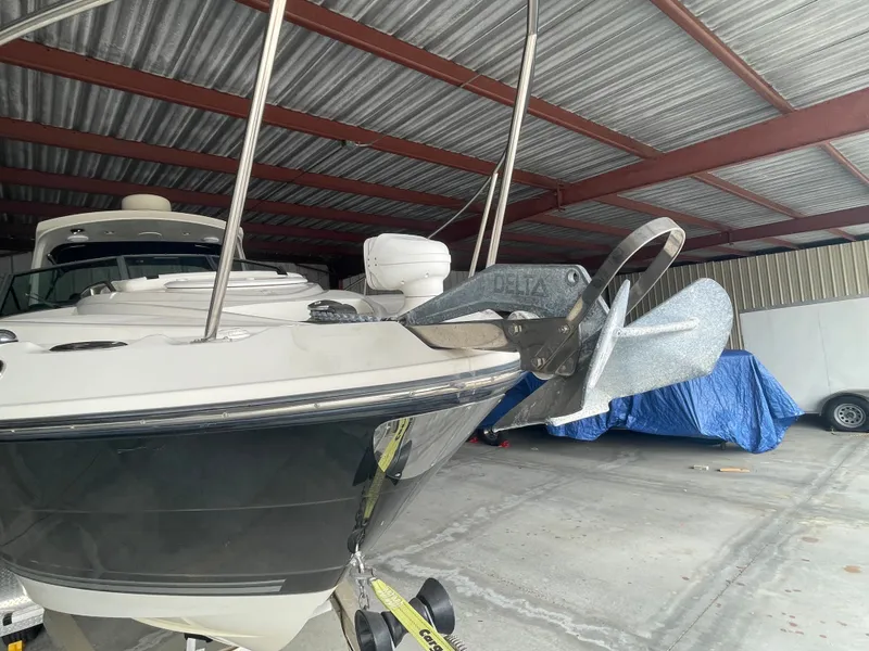 Slide: The Image of Monterey 280 Sport Cruiser 2010 in storage with anchor. - 5