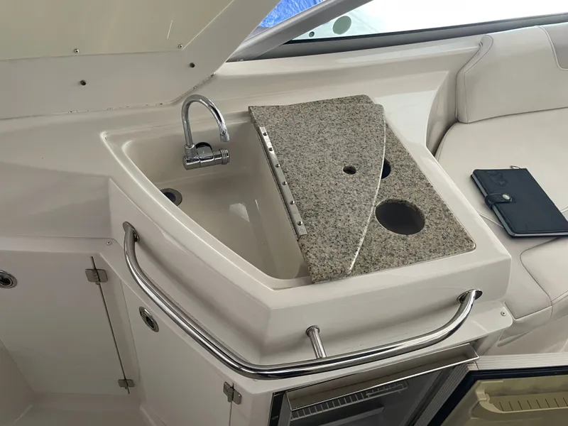 Slide: The Image of Galley area on Monterey 280 Sport Cruiser, 2010 model. - 26