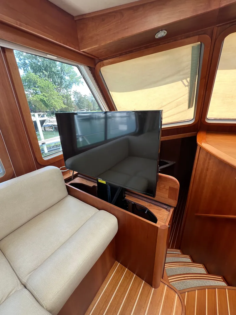 Slide: The Image of Salon/helm deck /pop up T.V. - 49