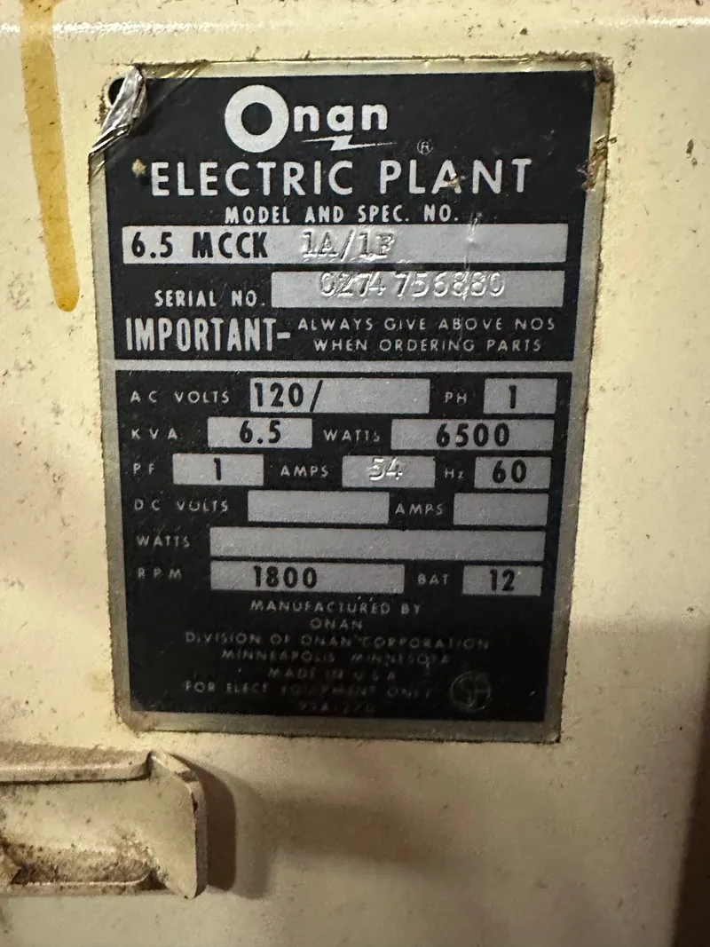 Slide: The Image of Onan Generator - 30