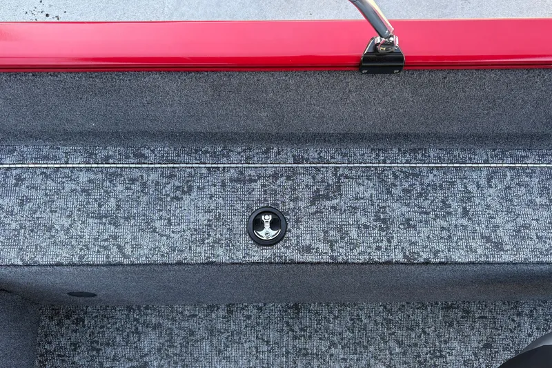 Slide: The Image of Interior view of 2026 Tracker Pro Guide V-175 WT boat with textured flooring. - 36