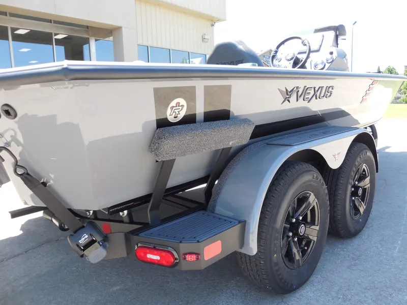 Slide: The Image of 2026 Vexus AVX 1980 boat on trailer, side view. - 10