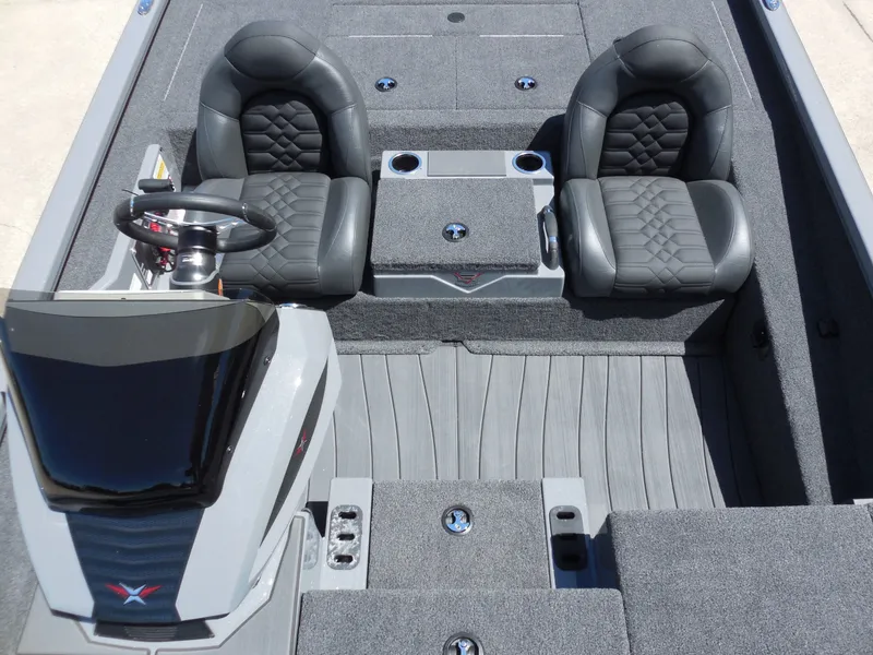 Slide: The Image of Interior of Vexus AVX 1980 boat, model year 2026. - 16