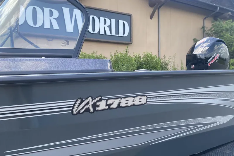 Slide: The Image of 2026 Ranger VX1788 WT boat with Mercury engine at Outdoor World. - 1