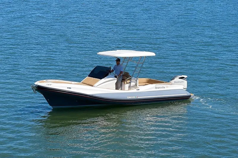 The Image of 2020 Zar Formenti 85 SL boat cruising on calm blue water. - 0