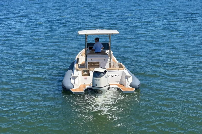 Slide: The Image of 2020 Zar Formenti 85 SL boat cruising on open water. - 3