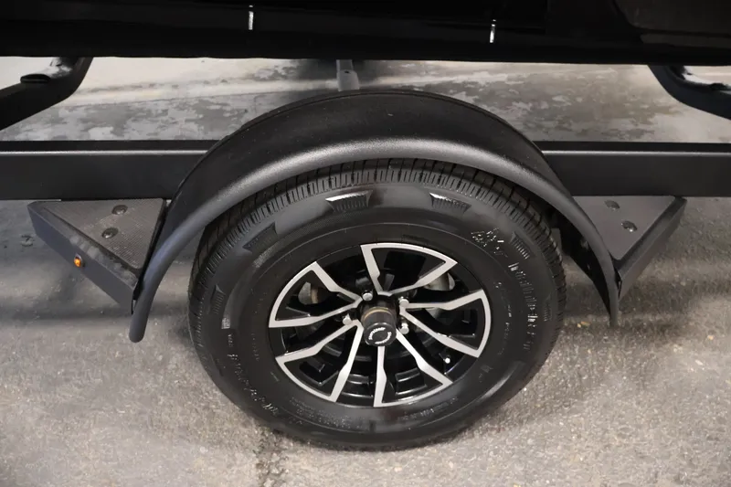 Slide: The Image of Trailer wheel of 2026 Crestliner 1850 Super Hawk WT JS boat. - 44