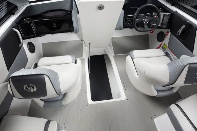 Slide: The Image of Interior of Scarab Jet Boats 235 SE 2027, modern design. - 18