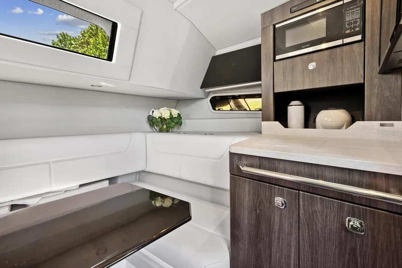 Slide: The Image of Interior of 2021 Formula 380 Super Sport Crossover OB with modern kitchenette. - 22
