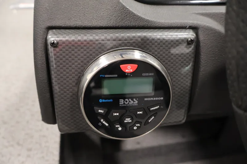 Slide: The Image of Audio system control panel in 2026 Crestliner 1650 Hawk WT boat. - 31