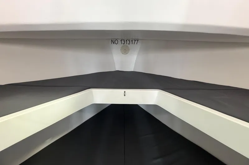 Slide: The Image of Interior view of 2018 H&H Marine Osmond Beal boat, featuring a sleek, modern design. - 47