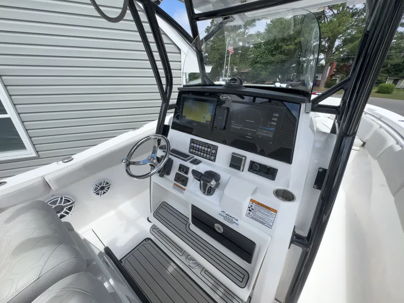 Slide: The Image of Interior view of the 2022 Sea Fox 288 Commander boat. - 10