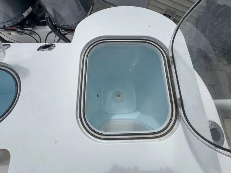 Slide: The Image of Interior view of a 2022 Sea Fox 288 Comander boat. - 19