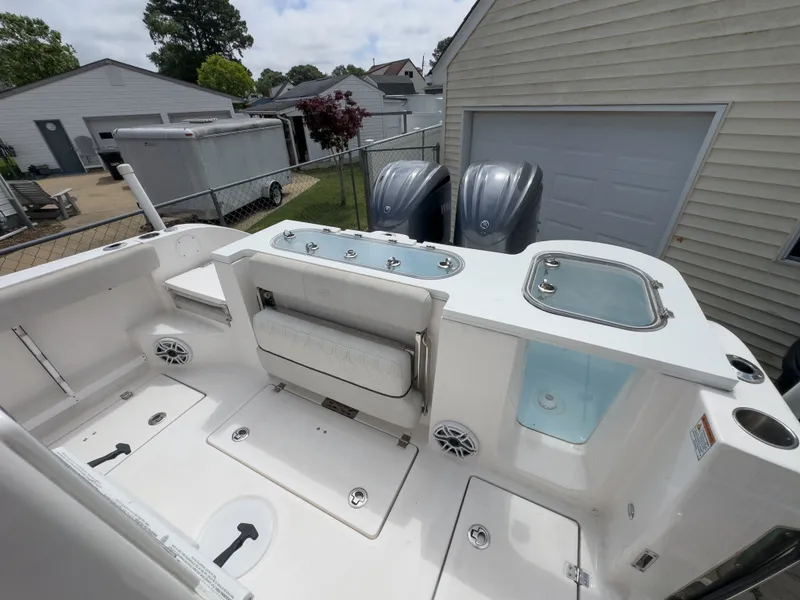 Slide: The Image of Interior view of a 2022 Sea Fox 288 Commander boat. - 24