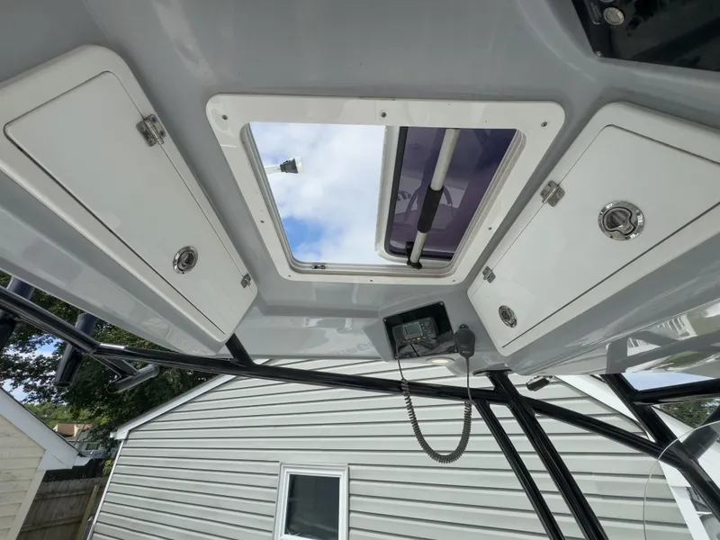 Slide: The Image of Interior view of a 2022 Sea Fox 288 Commander boat. - 28