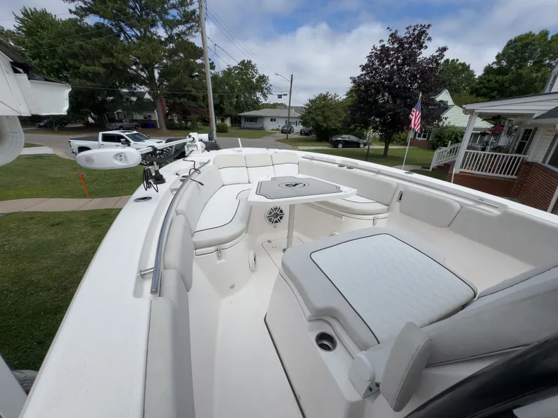 Slide: The Image of Interior view of a 2022 Sea Fox 288 Comander boat. - 40