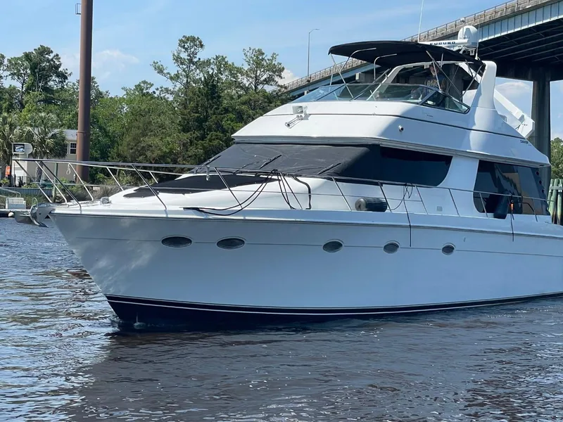 Slide: The Image of Carver Yachts 530 Voyager Pilothouse 1998 - 83
