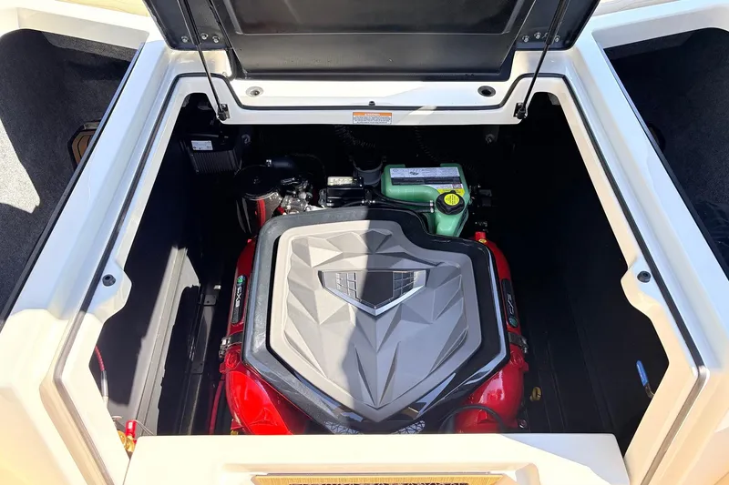 Slide: The Image of 2026 Nautique Super Air Nautique G23 engine compartment, showcasing modern design and engineering. - 63