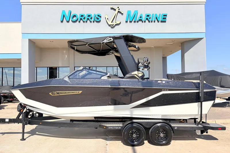 The Image of 2026 Nautique Super Air Nautique G23 boat displayed at Norris Marine dealership. - 1