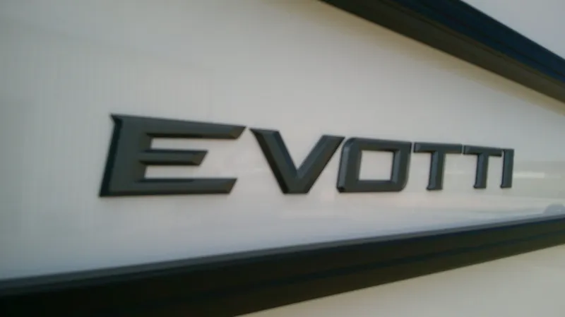 Slide: The Image of Evotti 725 QL 2026 logo on white background. - 20