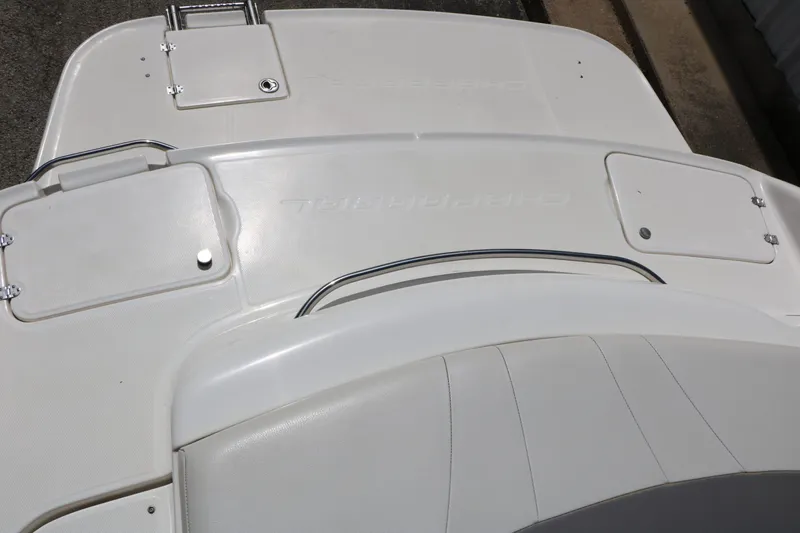 Slide: The Image of Rear view of a 2005 Chaparral 220 SSi boat deck. - 32