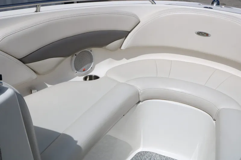 Slide: The Image of Interior of a 2005 Chaparral 220 SSi boat with speaker. - 39