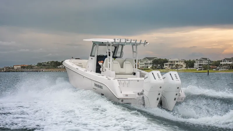 Slide: The Image of Everglades 335 Center Console 2026 - 2